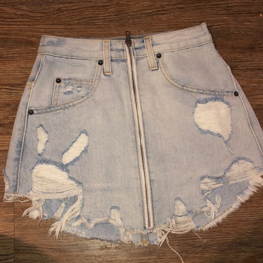 LF Carmar denim skirt